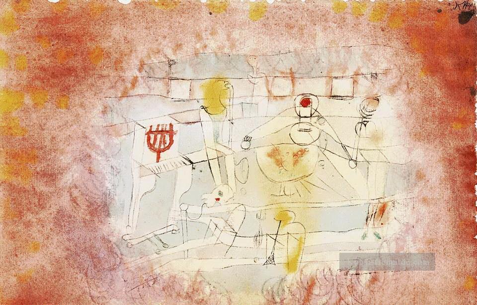 Schlechte Band Paul Klee Ölgemälde